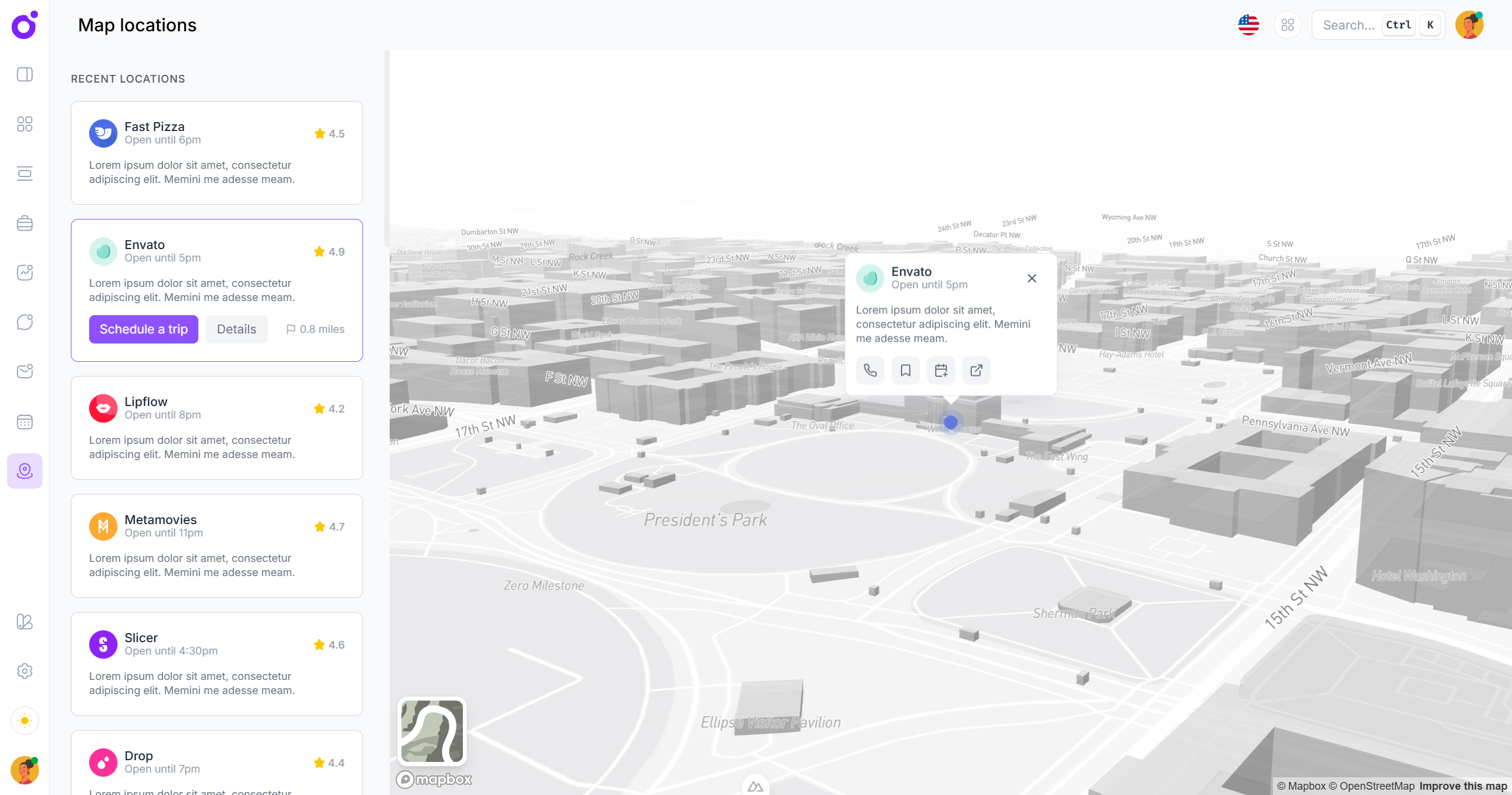 Tairo - Mapbox GL for location based apps