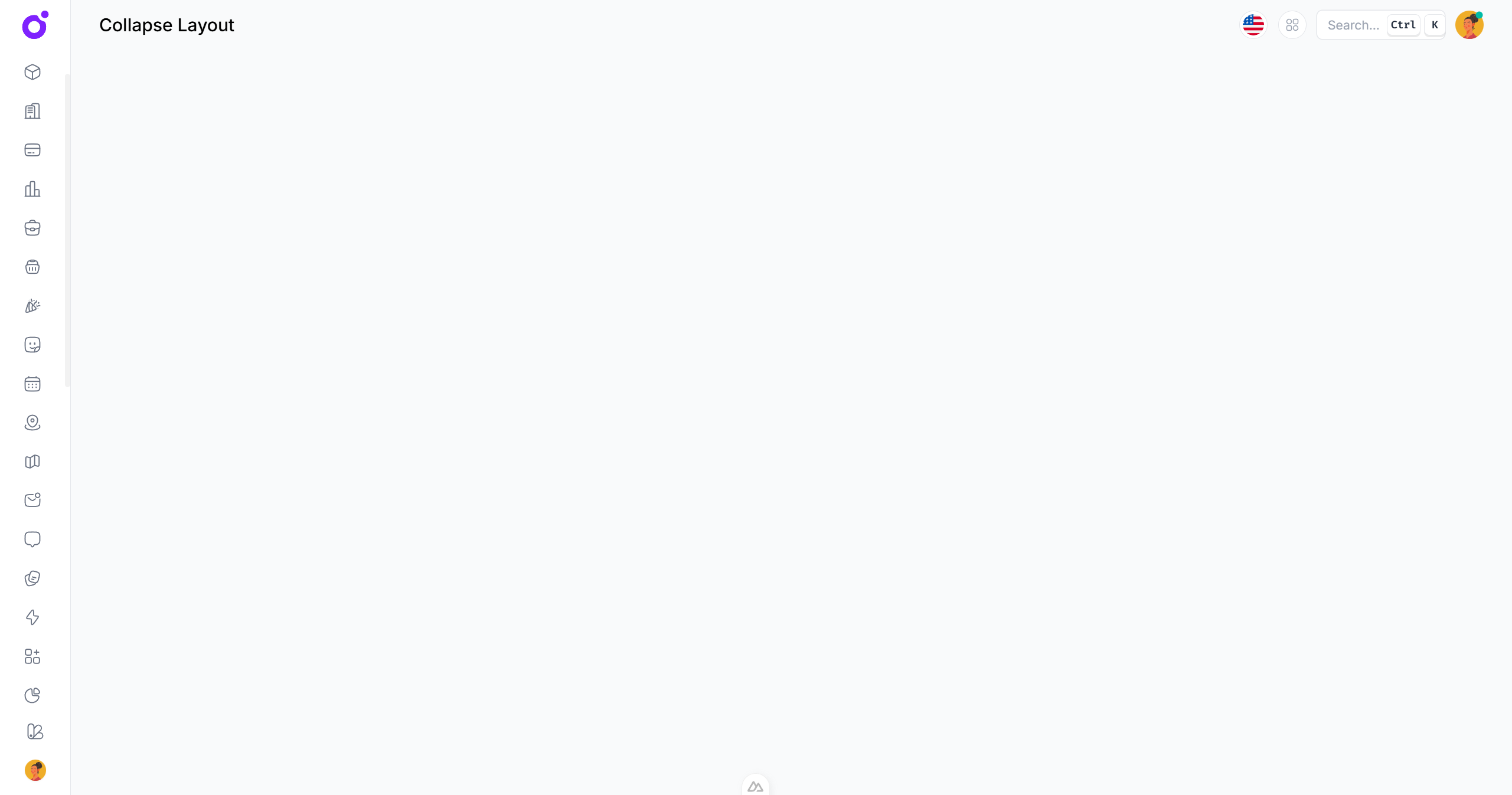 Tairo - Collapse starter layout