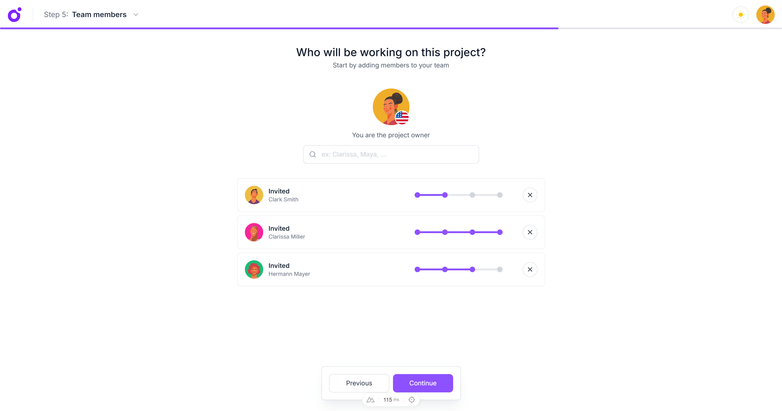 Tairo - Wizard — Step 5